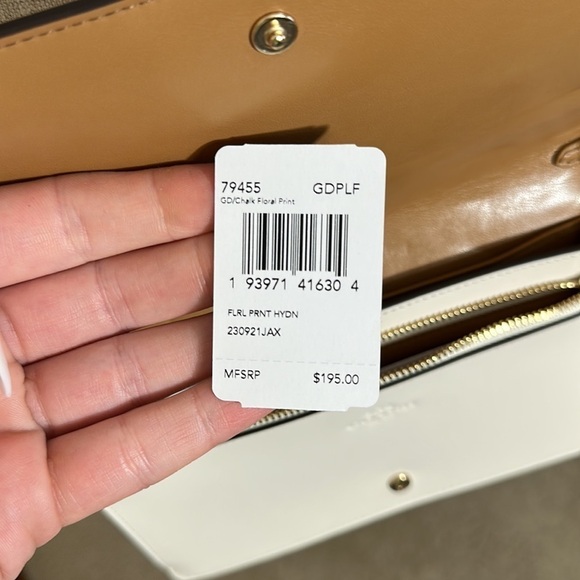 Coach Floral leather Hayden Foldover crossbody - Picture 6 of 9